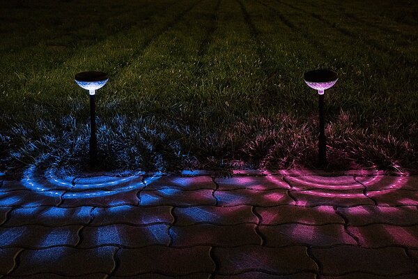 Rabalux MONOR LED RGB solárna lampa 77177