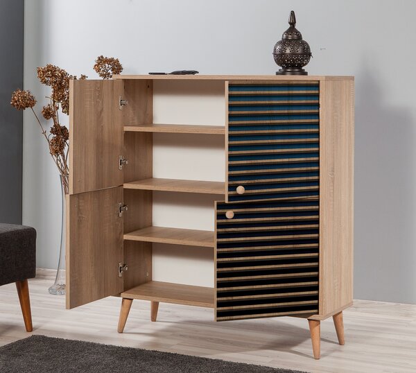 ASIR Skriňa MULTILUX dub sonoma