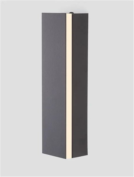 LED nástenné svietidlo Colby 12W 5 čierne