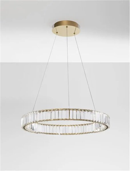 Krištáľový luster Aurelia 40W 60 zlaté