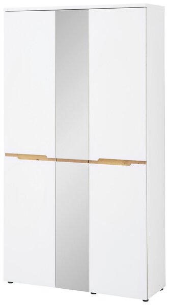 PREDSIEŇOVÁ SKRIŇA, biela, dub artisan, 105/192/38 cm Voleo - Skrine, Online Only