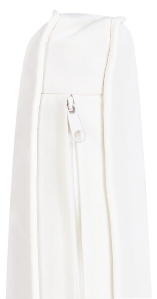 Záhradná bistro sada biela hliník polyester 2-miestna 2 stoličky stôl moderný rustikálny štýl záhrada balkón exteriér
