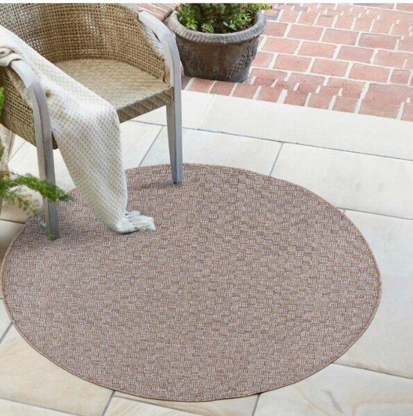 Koberec VERANDA BROWN MAA KM26A kruh