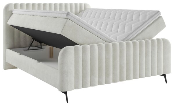 AMERICKÁ POSTEĽ, 180/200 cm, béžová MID.YOU - Online Only spálne, Online Only