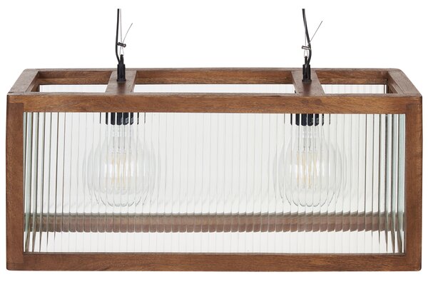Závesná lampa svetlé drevo prírodné mangové stropné svietidlo boho industriálny štýl ručne vyrobené bytové doplnky
