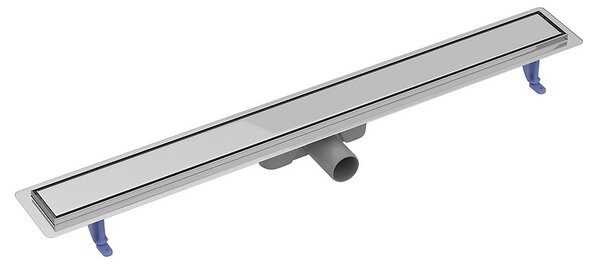 Cersanit Tako, lineárny odtokový žľab s obojstranným roštom 90cm, čierna, S907-011