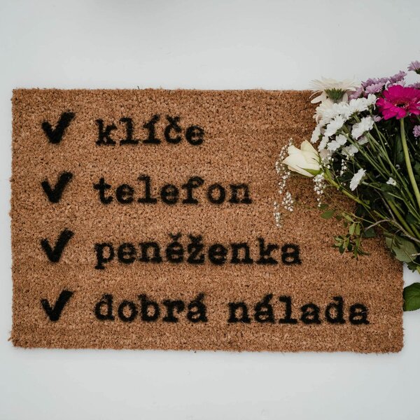 Rohožka Checklist - CZ