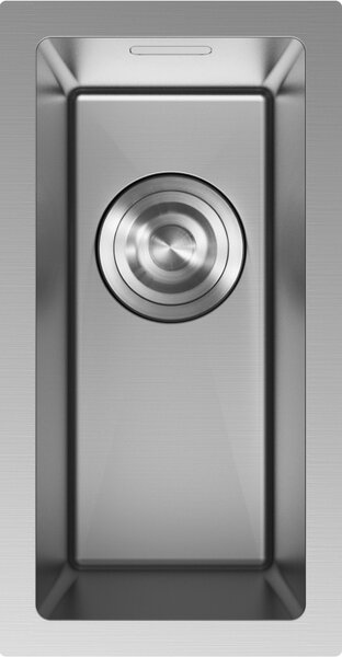 Mexen Trixo, 1-komorový nerezový drez 230 x 440 mm, brúsená oceľ, 6411221000-01