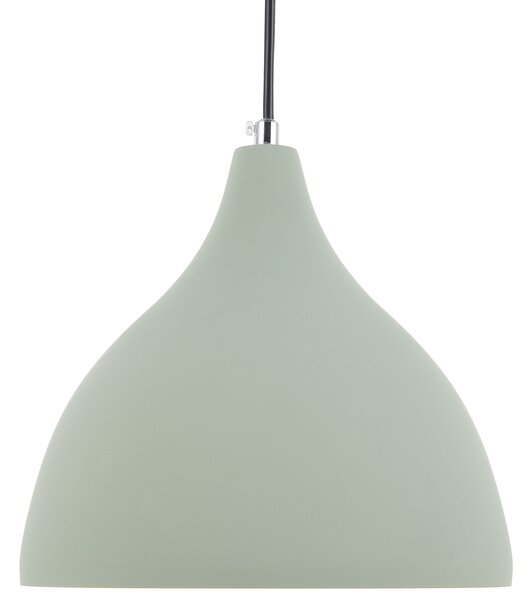 Závesná lampa svetlozelená betónový vzhľad škandinávsky moderný štýl stropné svetlo obývačka jedáleň