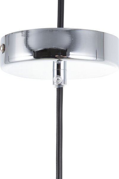 Závesná lampa svetlosivá betónový vzhľad škandinávsky moderný štýl stropné svetlo obývačka jedáleň