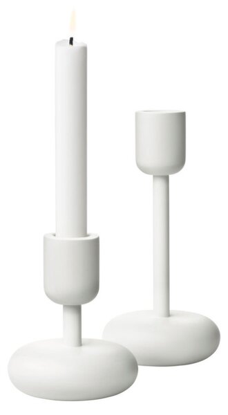 Iittala Svietniky Nappula, darčekový set 2 ks, white
