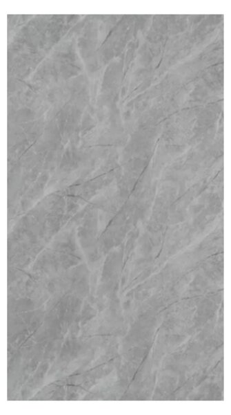 Manufakturaplyt Flexi panel Sivý mramor – lesklý, 280 × 122 cm
