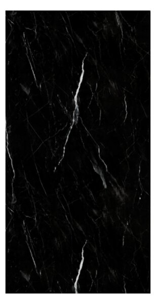 Manufakturaplyt Flexi panel Čierna pôda – lesklý, 280 × 122 cm
