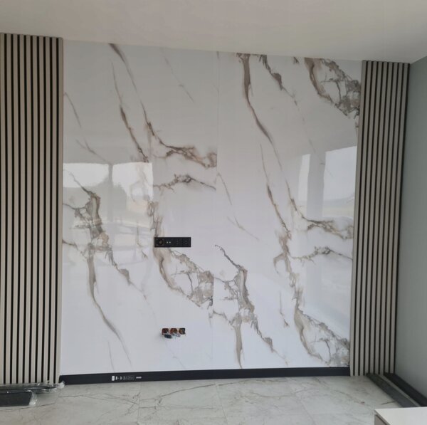 Manufakturaplyt Flexi panel Mramor Prestige – lesklý, 280 × 122 cm