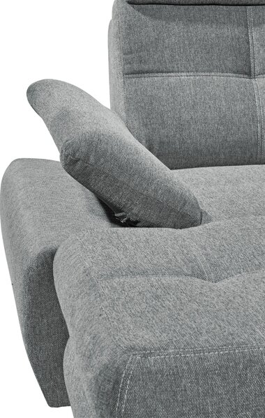 SEDACIA SÚPRAVA, textil, svetlosivá MID.YOU - Sedačky, Online Only