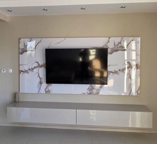 Manufakturaplyt Flexi panel Mramor Prestige – lesklý, 280 × 122 cm