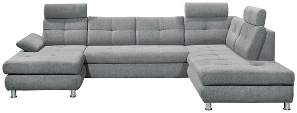 SEDACIA SÚPRAVA, textil, svetlosivá MID.YOU - Sedačky, Online Only