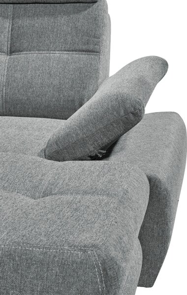 SEDACIA SÚPRAVA, textil, svetlosivá MID.YOU - Sedačky, Online Only