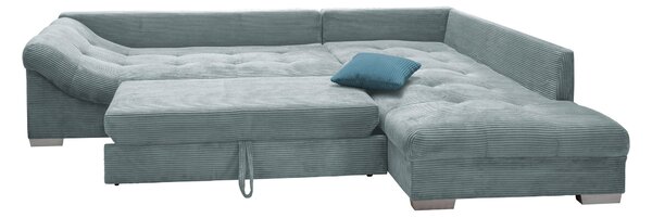 ROHOVÁ SEDAČKA, textil, svetlomodrá P & B - Sedačky, Online Only