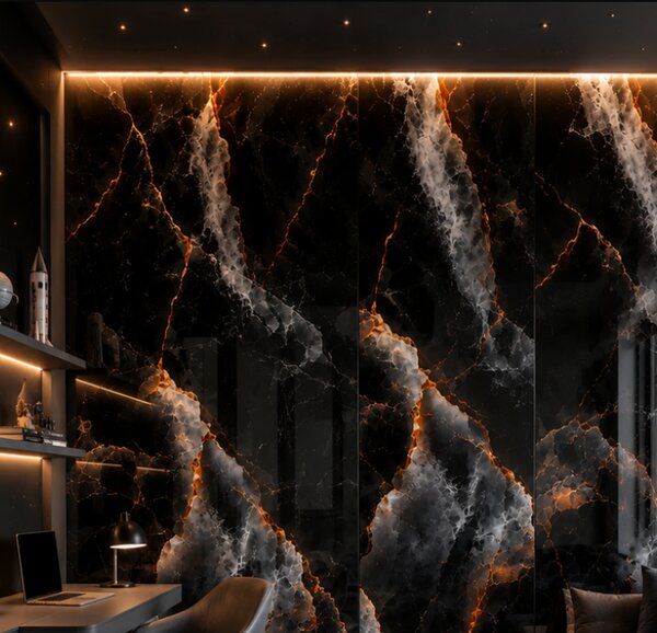 Manufakturaplyt Flexi panel Galaxy Space – lesklý, 280 × 122 cm
