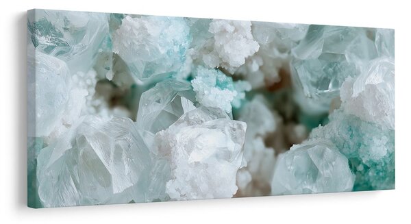 Obraz jemné biele minerálne štruktúry