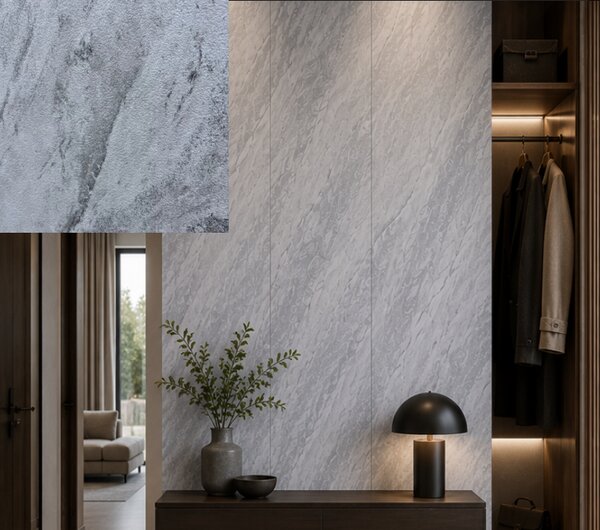 Manufakturaplyt Flexi panel Severný kameň – štruktúrovaný, polomat 280 × 120 cm