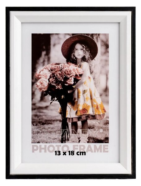 FANDY Drevený fotorámik Botany 13x18 2 čieny