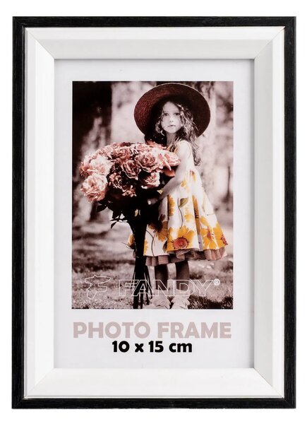 FANDY Drevený fotorámik Botany 10x15 2 čieny