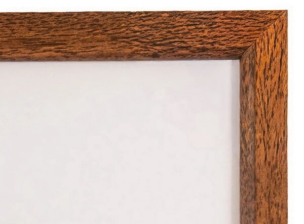 FANDY Drevený fotorámik Bevel 40x60 3 tmavohnedý