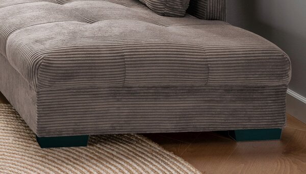 ROHOVÁ SEDAČKA, textil, taupe P & B - Sedačky, Online Only