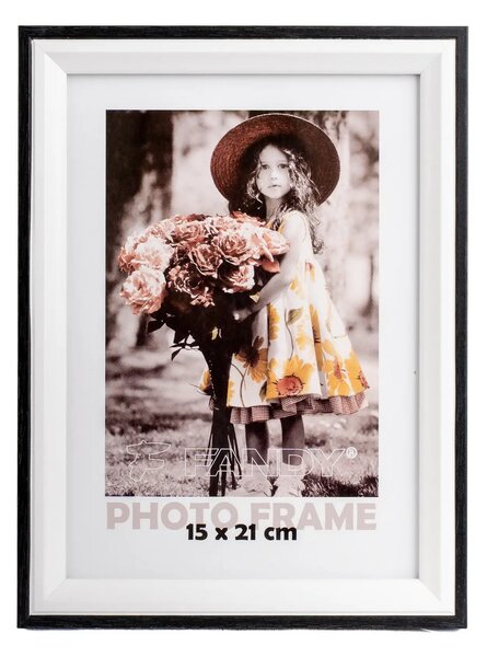 FANDY Drevený fotorámik Botany 15x22 2 čieny