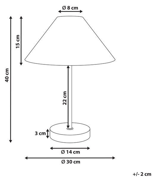 Stolová lampa čierny kovový podstavec prírodné béžovo-čierne pletené papierové tienidlo nočné svetlo spálňa obývačka