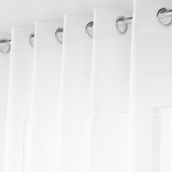 Biela záclona 400x240 cm Haltona – douceur d'intérieur
