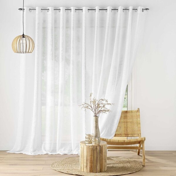 Biela záclona 400x240 cm Haltona – douceur d'intérieur