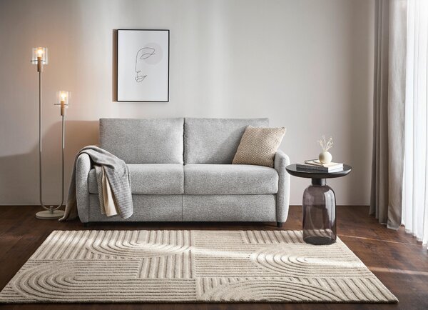 ROZKLADACIA POHOVKA, textil, sivá Xora - Sedačky