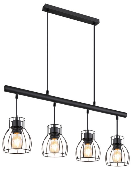 ZÁVESNÉ LED SVIETIDLO, 77/14/120 cm Globo - Interiérové svietidlá