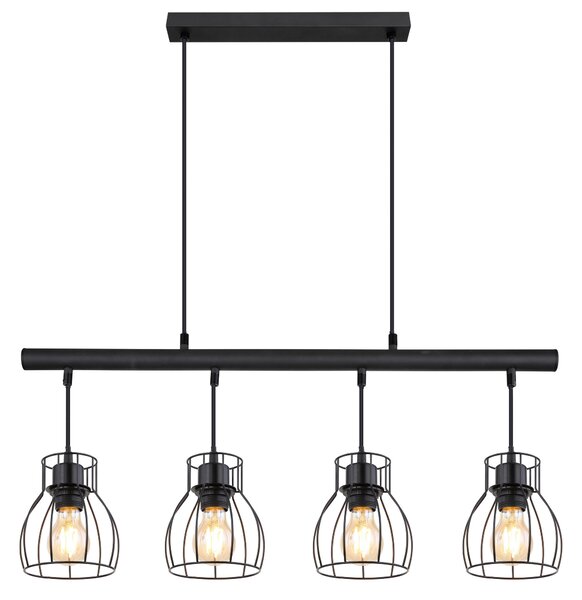 ZÁVESNÉ LED SVIETIDLO, 77/14/120 cm Globo - Interiérové svietidlá