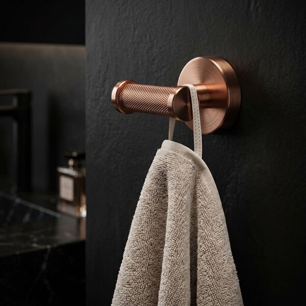 Dvojitý vešiak 6612 Modern Copper Brush