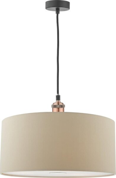 Daar Lighting RON6529 - Závesné svietidlo na lanku RONDA 1xE27/60W/230V béžová
