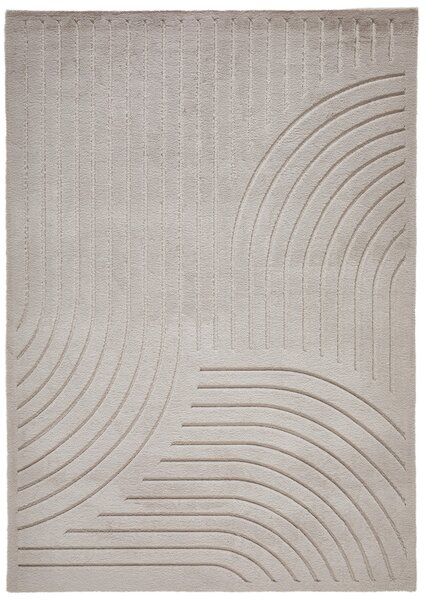 KOBEREC S VYSOKÝM VLASOM, 80/150 cm, taupe Novel - Koberce