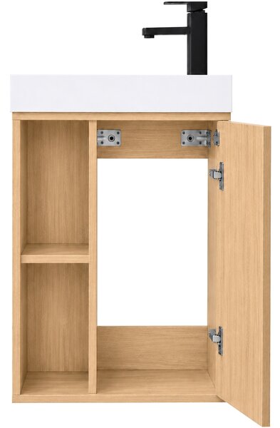 CERANO - Skrinka pod umývadlo do WC Sofia - dub Vicenza - 49,5x62x25 cm
