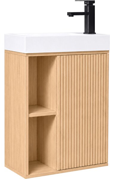 CERANO - Skrinka pod umývadlo do WC Sofia - dub Vicenza - 49,5x62x25 cm
