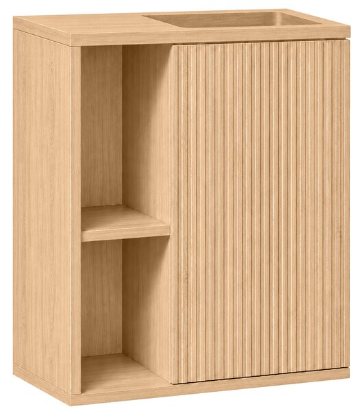 CERANO - Skrinka pod umývadlo do WC Sofia - dub Vicenza - 49,5x62x25 cm