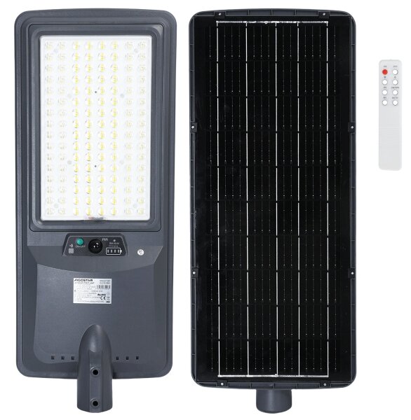 Aigostar - LED Solárna uličná lampa so snímačom LED/400W/3,2V 4800mAh + diaľkový ovládač