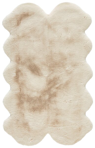UMELÁ KOŽUŠINA, 110/180 cm, béžová Novel - Koberce