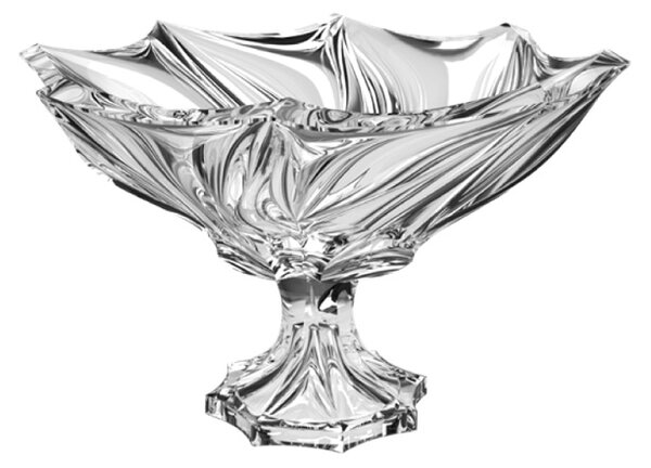 Bohemia Crystal misa na nohe Bromelias 330mm