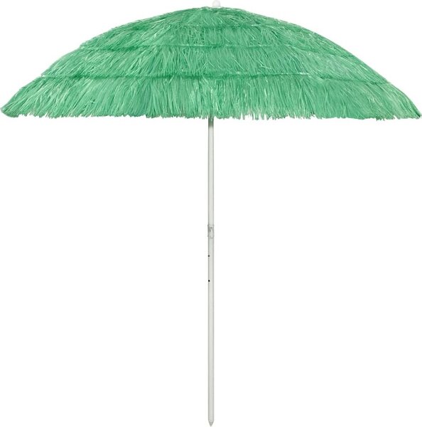 Maison Exclusive - Plážový slnečník Hawaii, zelený 240 cm