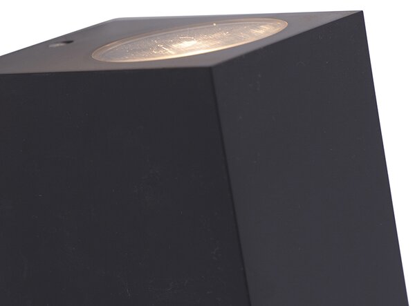 Inteligentné nástenné svietidlo sivé z plastu vrátane 2 Wifi GU10 - Baleno