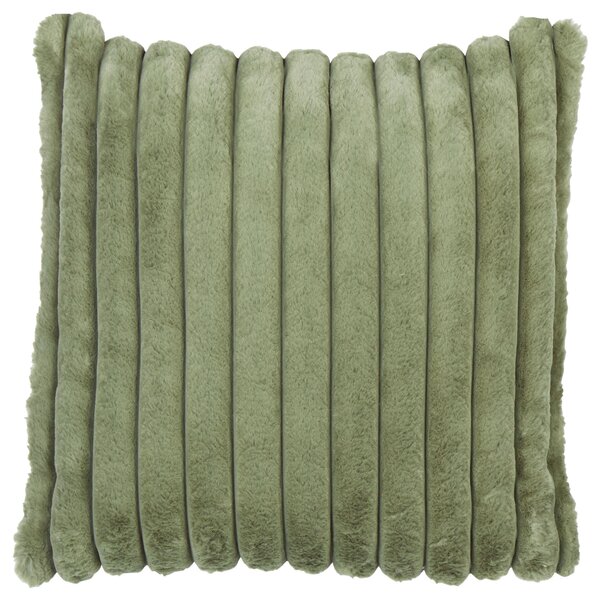 Sada 2 dekoratívnych vankúšov zelená polyester 45 x 45 cm bez vzoru jednofarebná moderný štýl doplnky