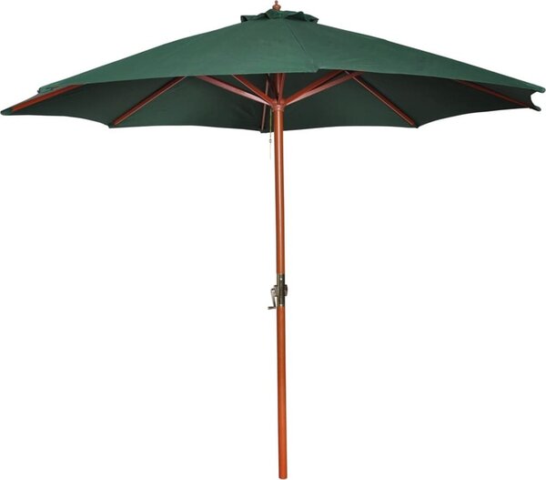 Maison Exclusive - Slnečník zelený 258 cm